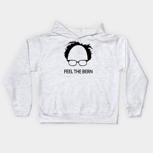 Bernie Sanders Tee Kids Hoodie by omgcoolstuff